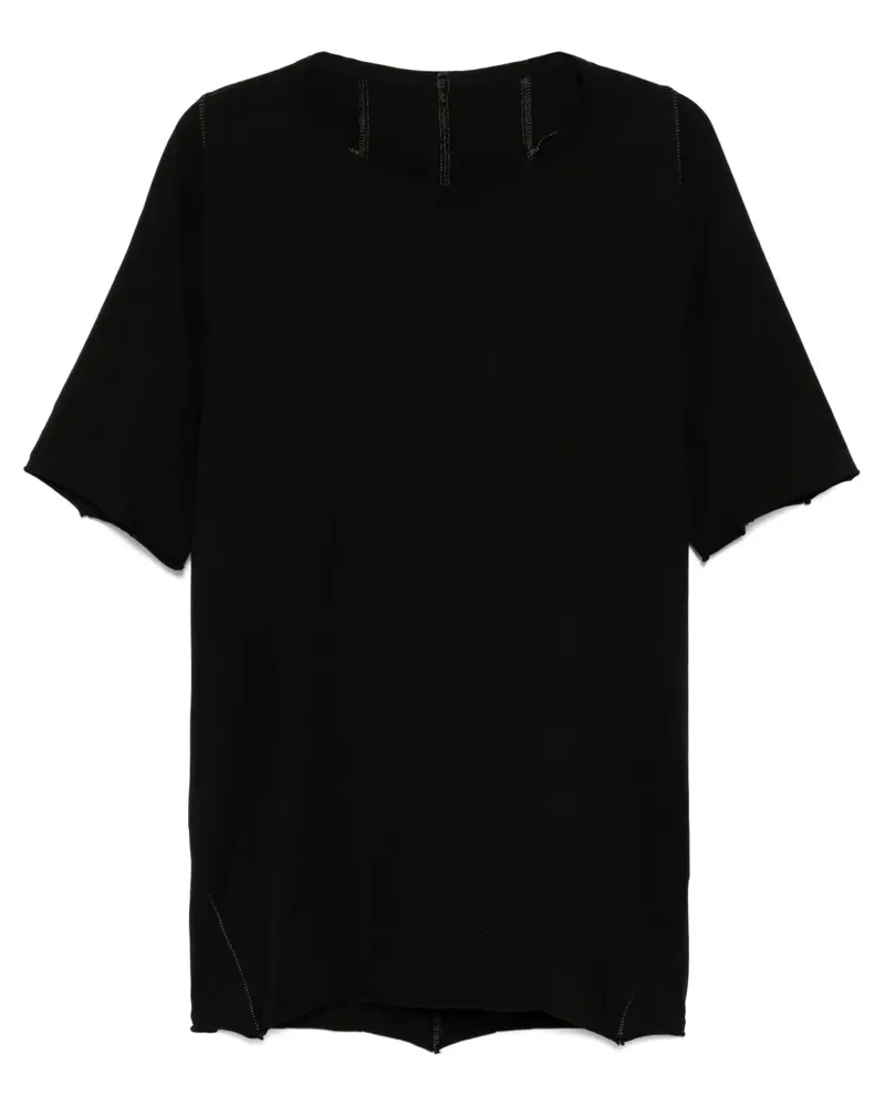 Isaac Sellam Royal T-Shirt - Schwarz Schwarz