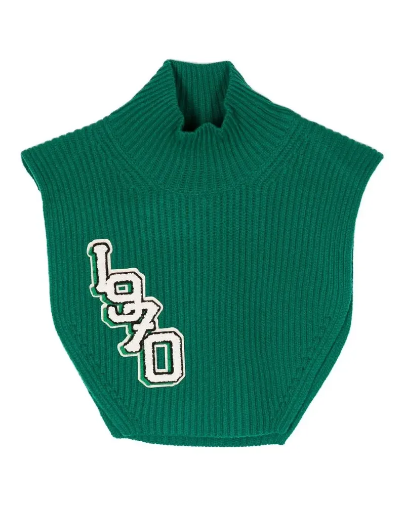Kenzo 1970s Schal im Rollkragen-Look - Grün Grün