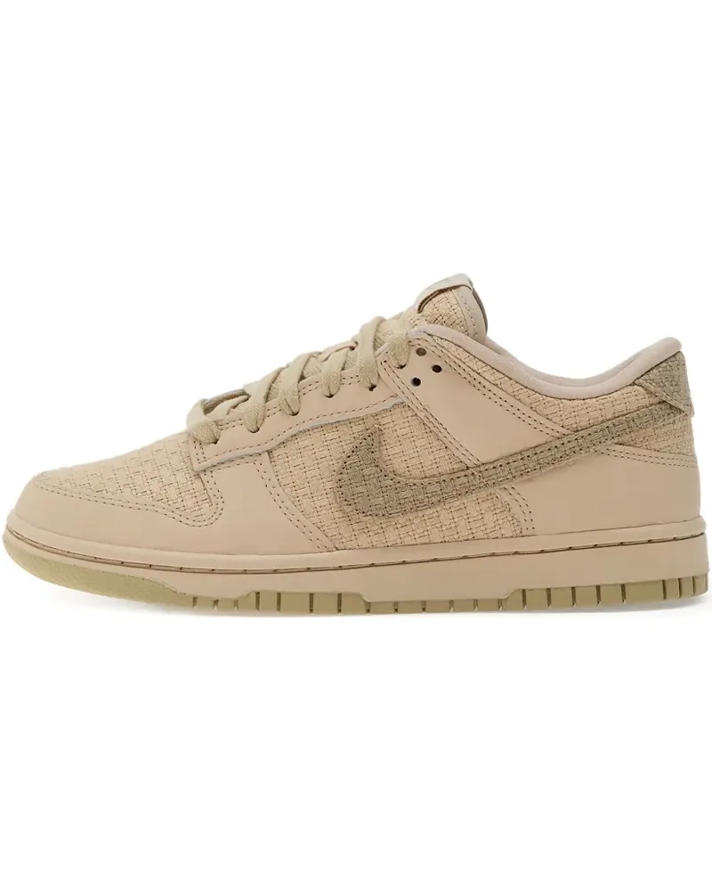 Nike Dunk Low Sneakers mit gewebtem Einsatz - Braun Braun