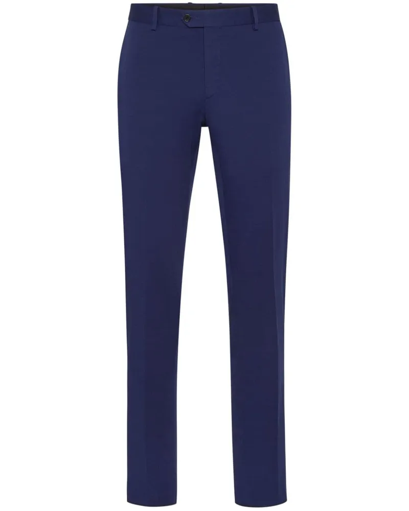 Philipp Plein Halbhohe Slim-Fit-Chino - Blau Blau