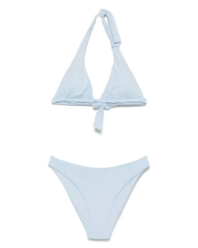 FISICO-Cristina Ferrari Klassischer Neckholder-Bikini - Blau Blau