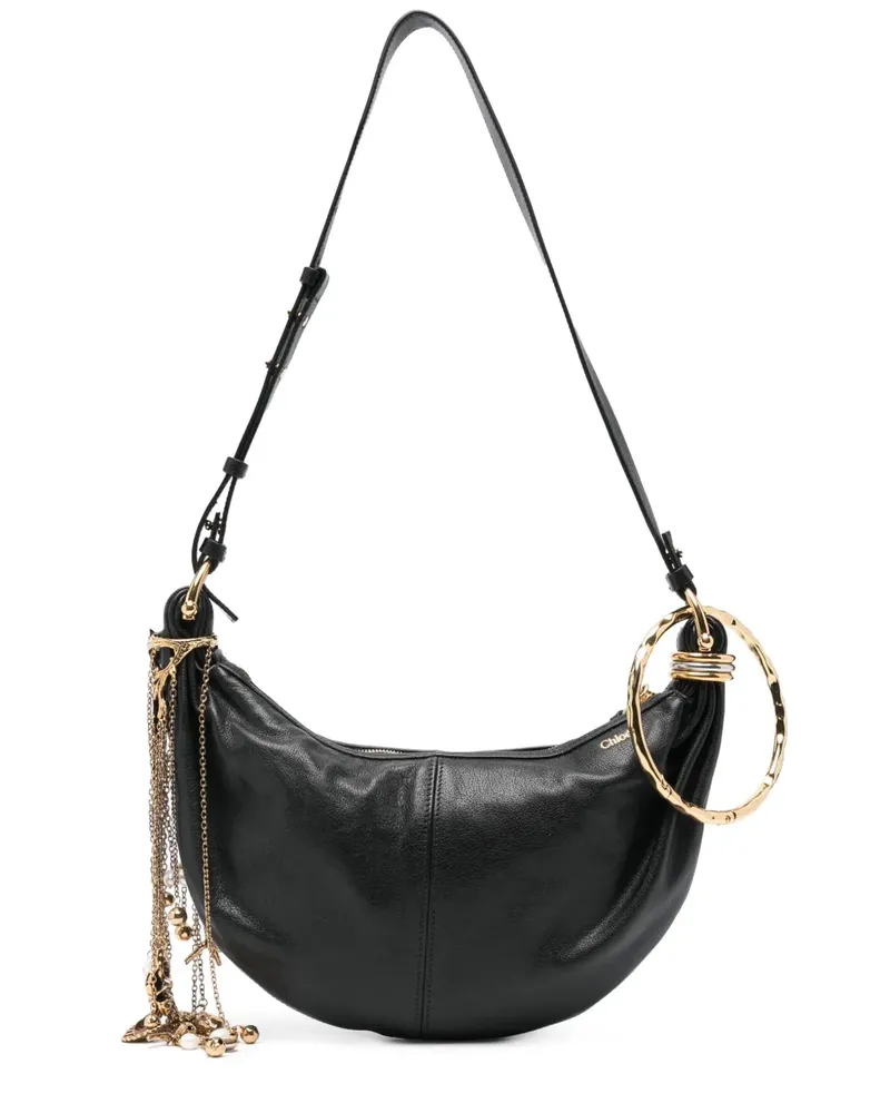 Chloé Kleine Bracelet Schultertasche - Schwarz Schwarz