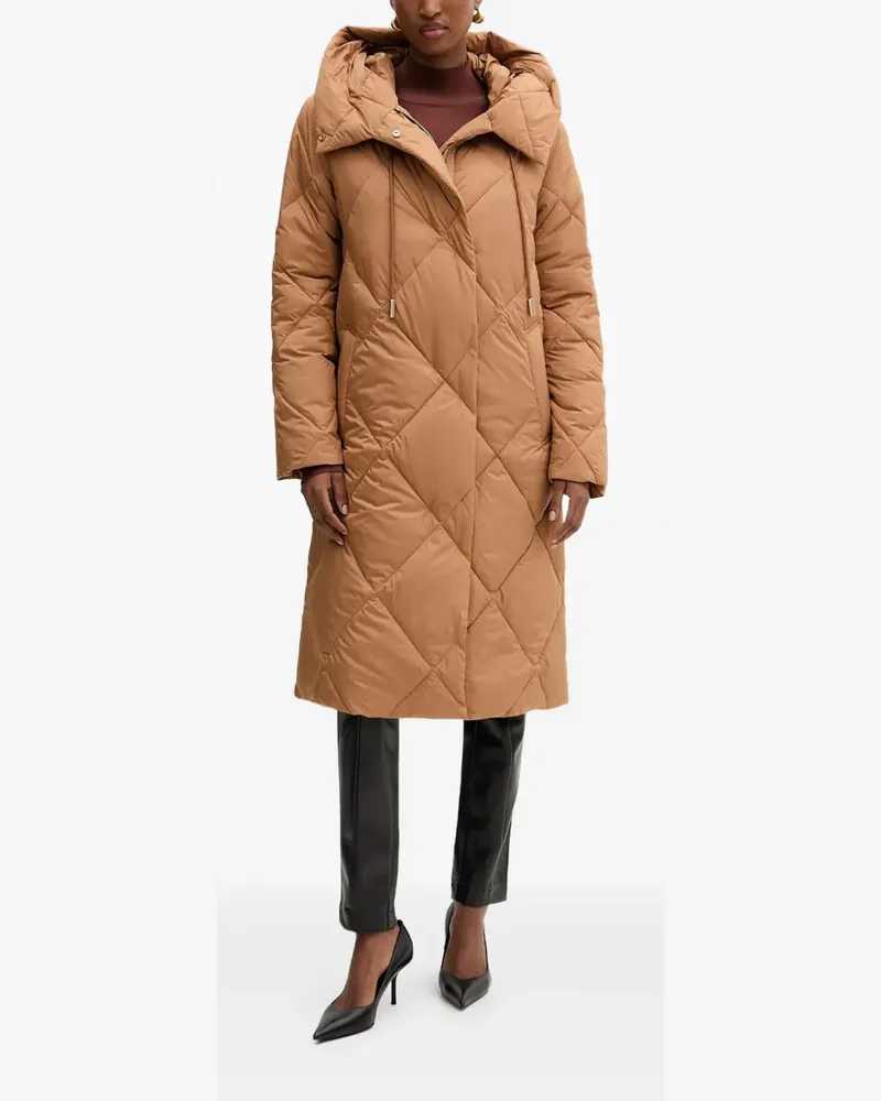 Silvian Heach hooded quilted coat - Braun Braun