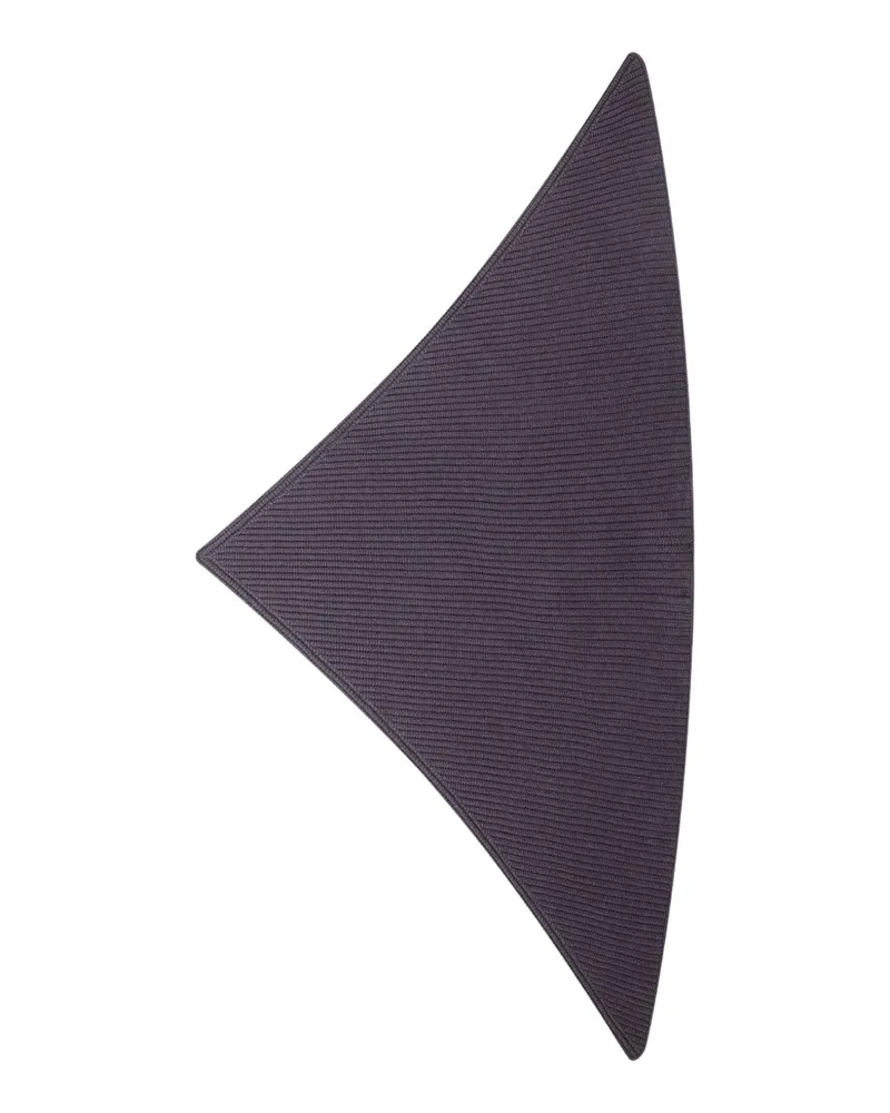 Studio Nicholson Dreieckiger Schal - Grau Grau