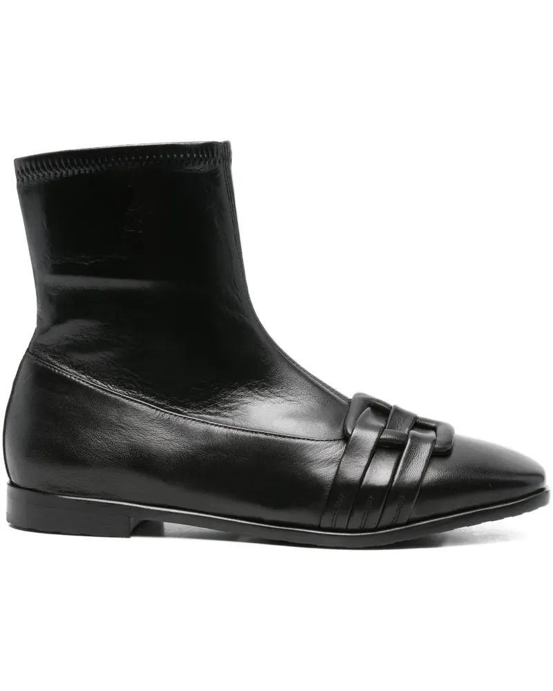 Truman's Shoes Stiefel mit Schnallendetail - Schwarz Schwarz
