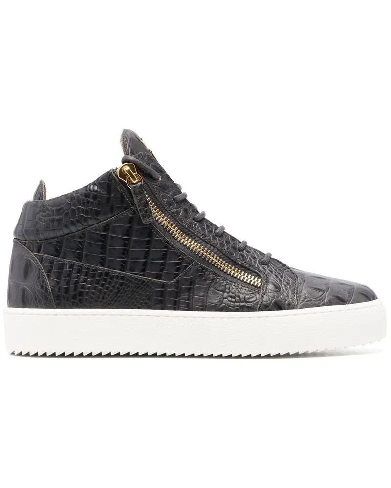 Giuseppe Zanotti May London High-Top-Sneakers - Grau Grau