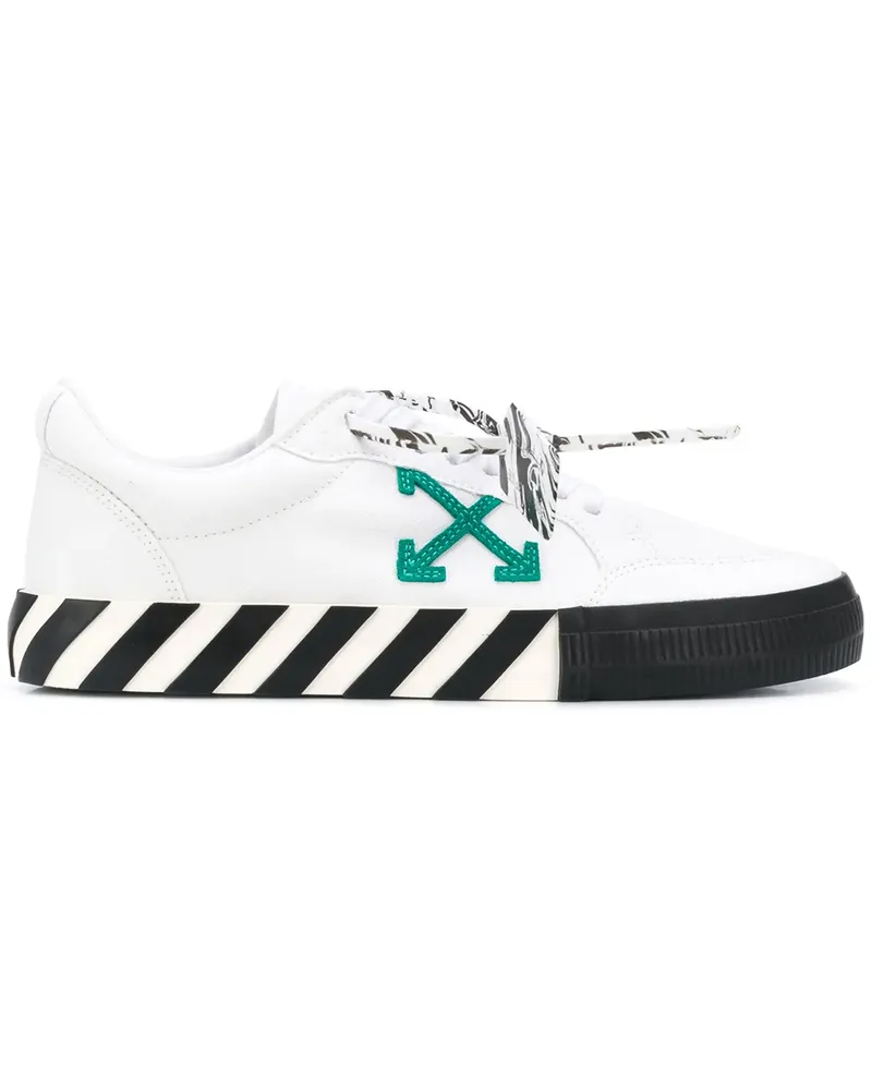 OFF-WHITE Sneakers mit Logo - Weiß Weiß