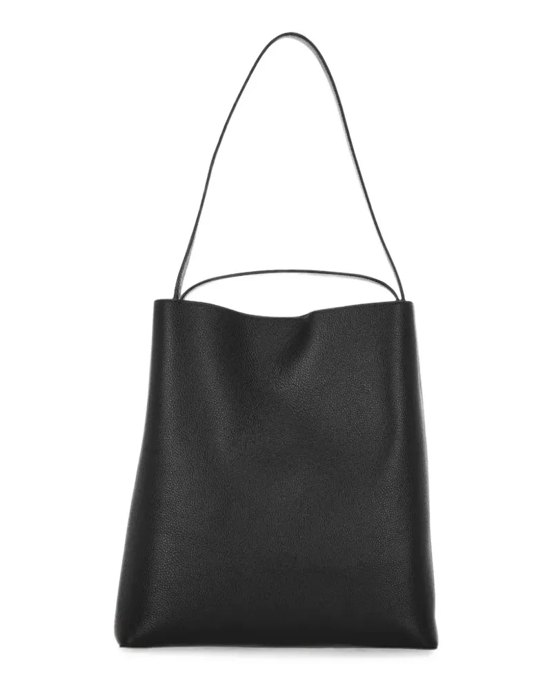 Aesther Ekme Sac grained leather tote bag - Schwarz Schwarz