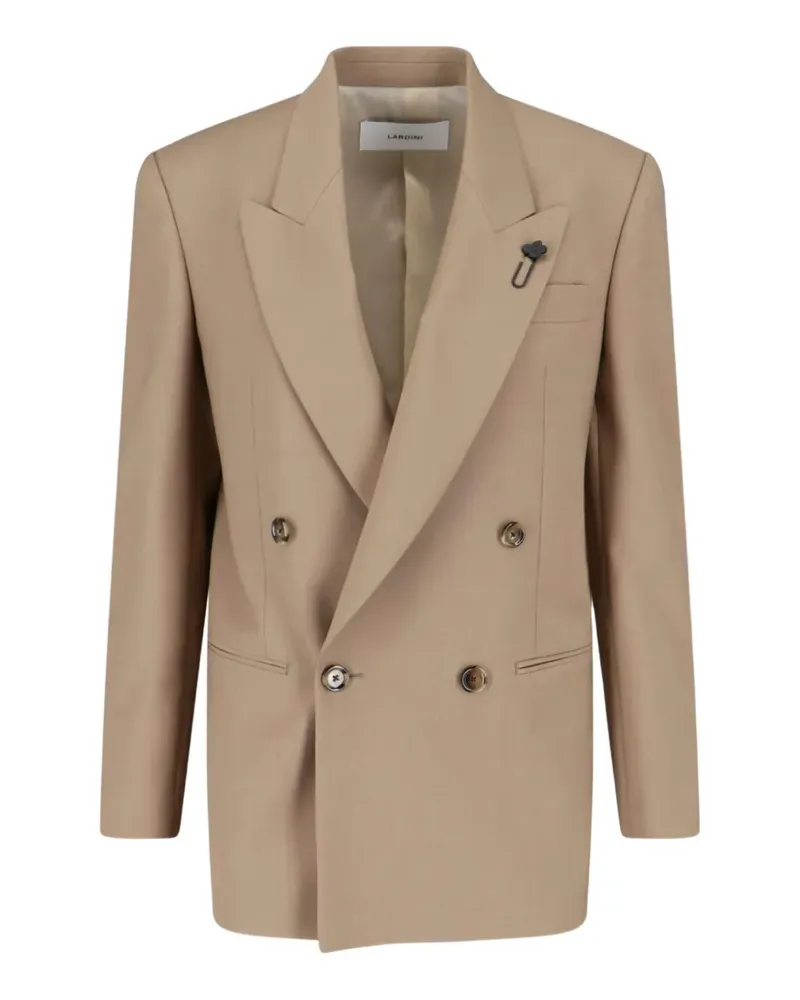 LARDINI Cameron blazer - Nude Nude
