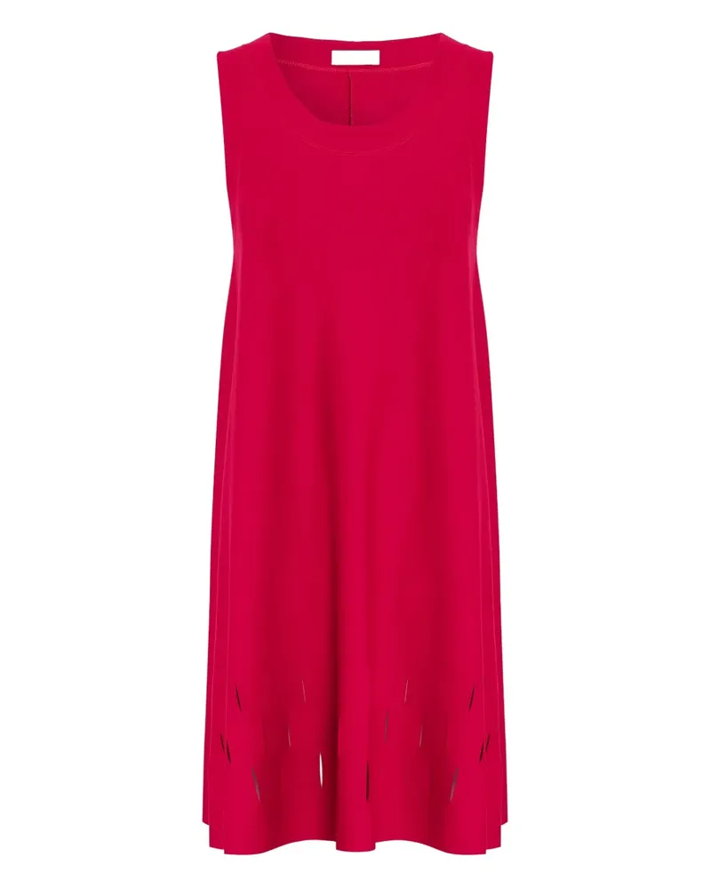 Gloria Coelho Ärmelloses Kleid mit Cut-Outs - Rot Rot