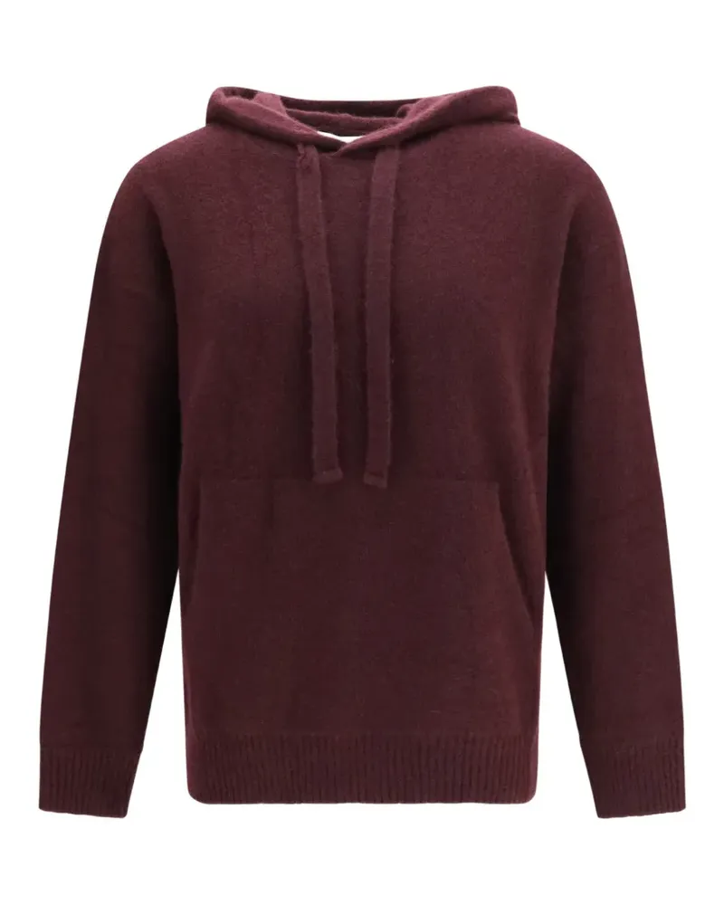 Laneus Gestrickter Hoodie - Violett Violett