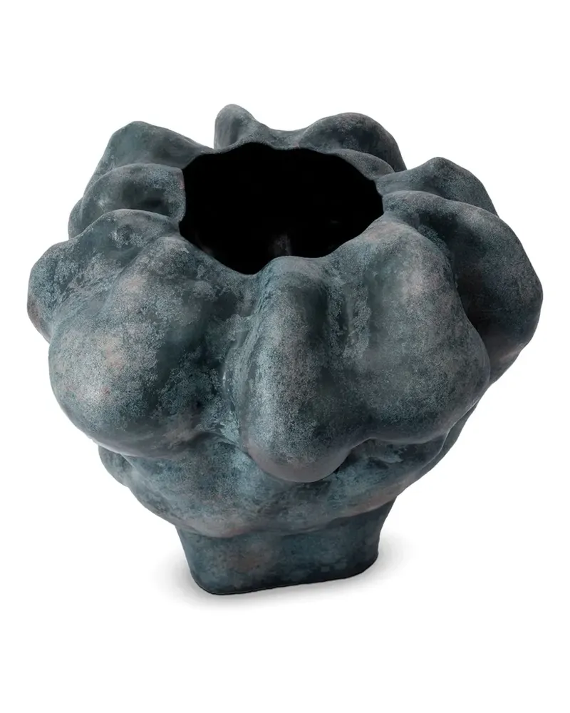 L’OBJET Kurze Timna Vase (38cm) - Grau Grau