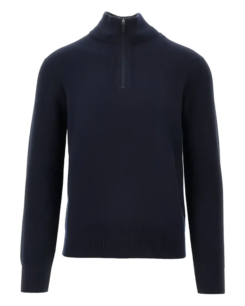 Ermenegildo Zegna zip sweatshirt - Blau Blau