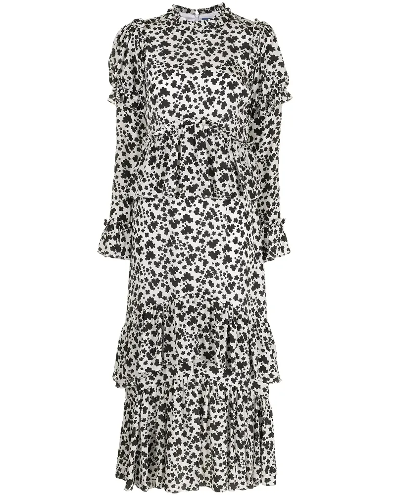 macgraw Parterre Kleid - Weiß Weiß