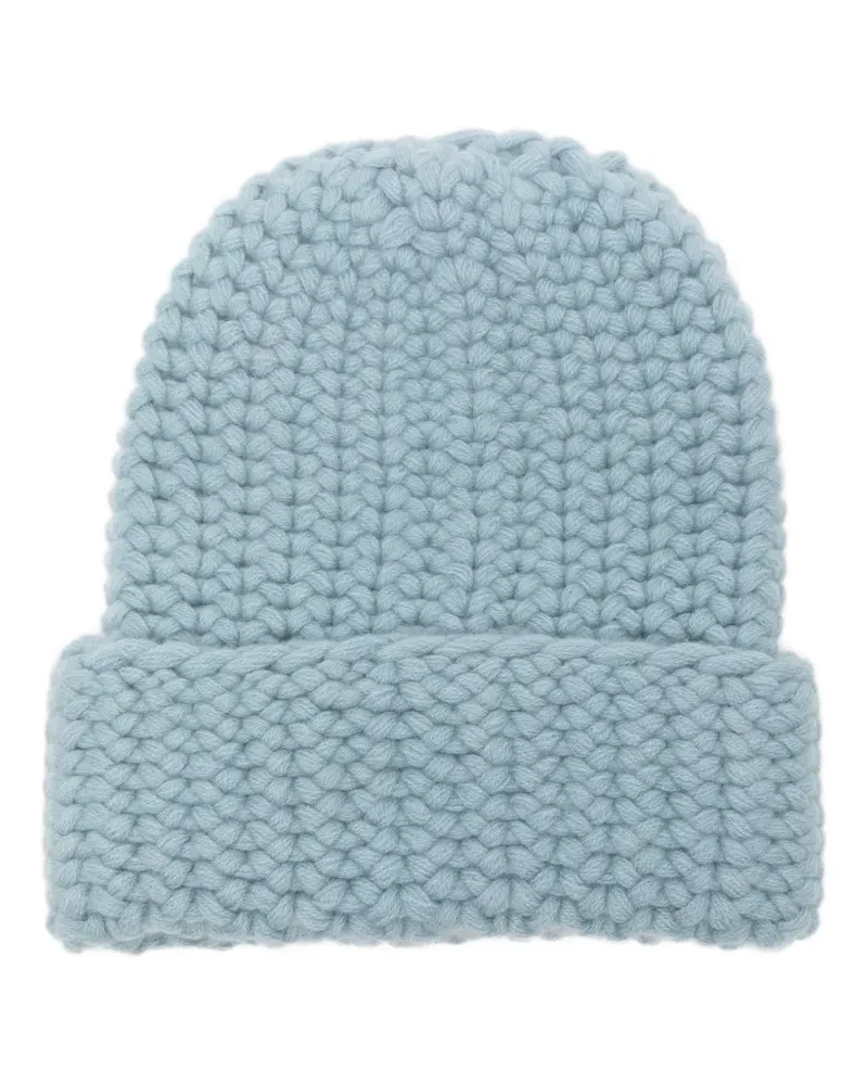 Liska Arala Beanie aus Kaschmir - Blau Blau