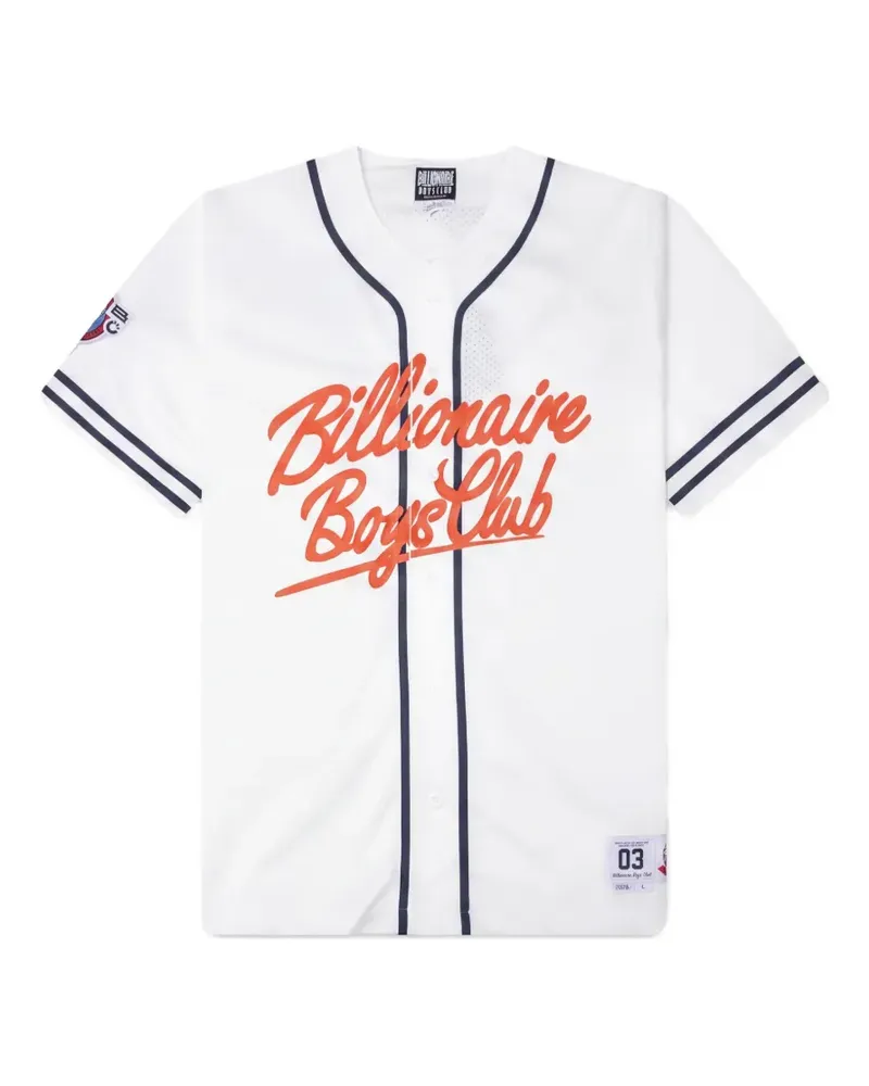 Billionaire Boys Club logo-print short-sleeve T-shirt - Weiß Weiß