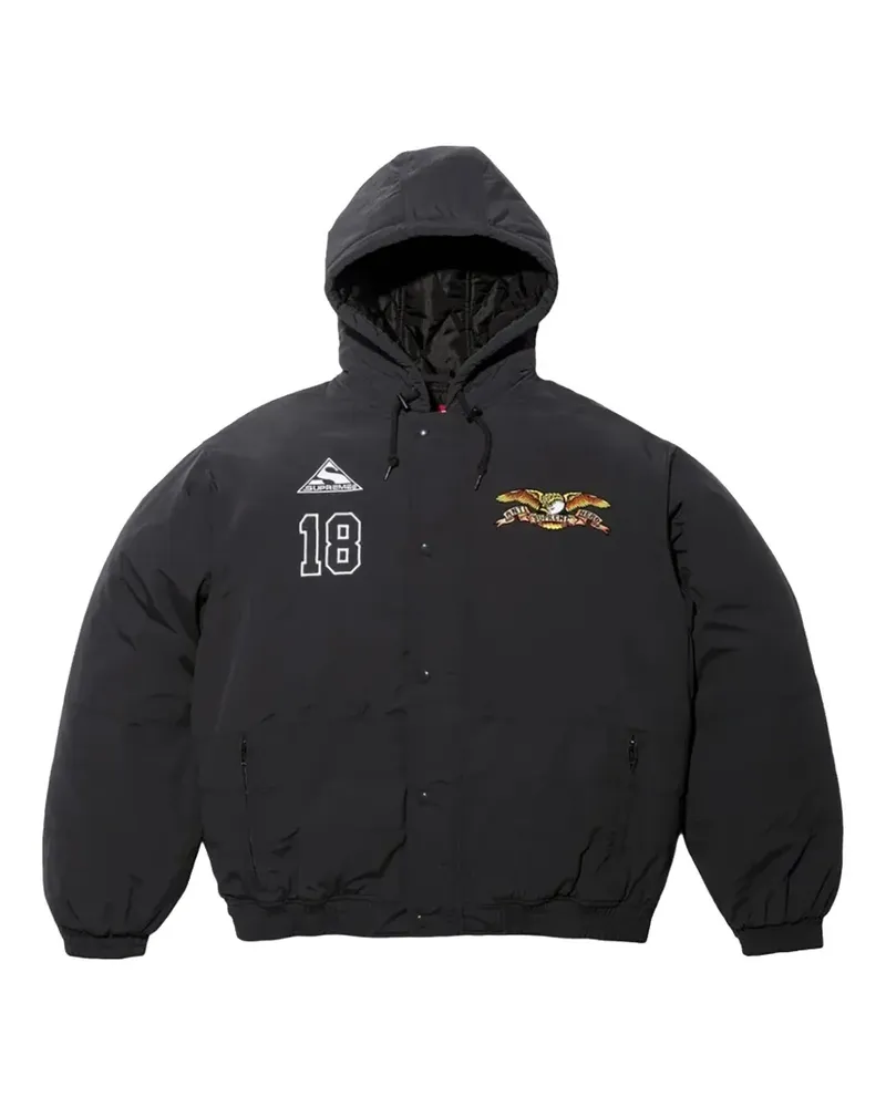 Supreme Being Antihero Stadium jacket - Schwarz Schwarz