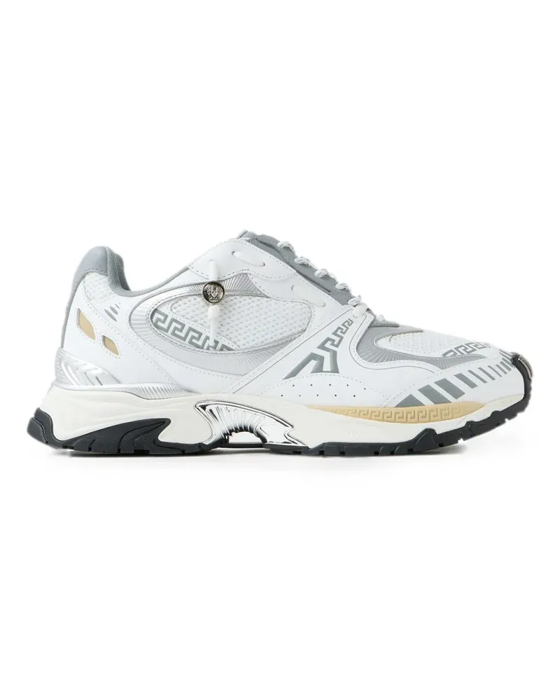 Versace Icaro leather sneakers - Weiß Weiß