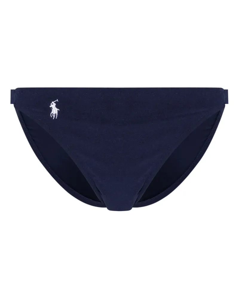 Ralph Lauren Bikinihöschen aus Frottee - Blau Blau