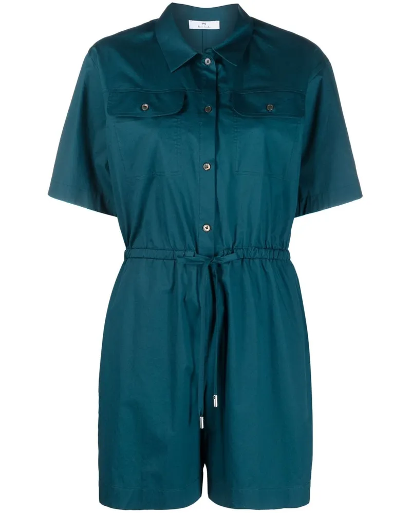 Paul Smith Playsuit mit Taschen - Blau Blau