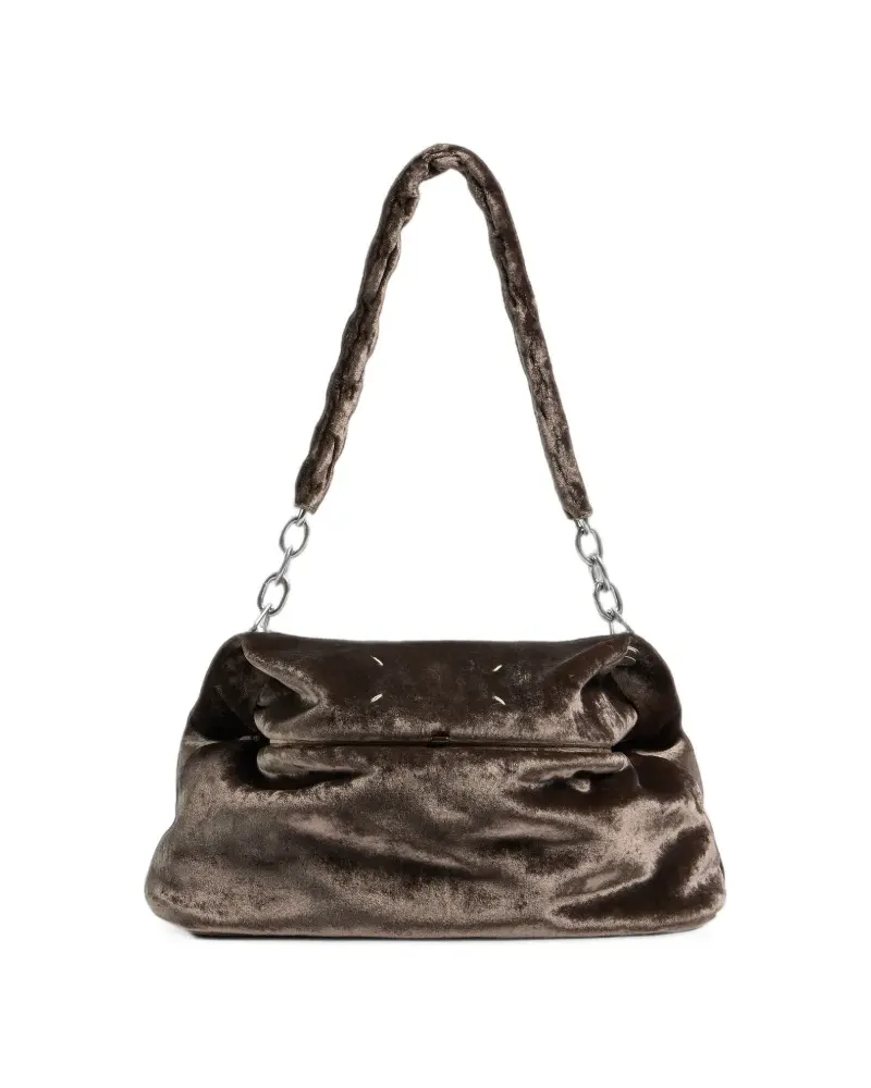 Maison Margiela Kleine Link Tasche - Braun Braun