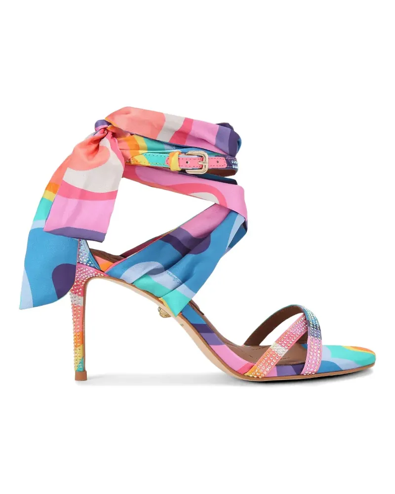 Kurt Geiger Sandalen mit Kristallen - Blau Blau