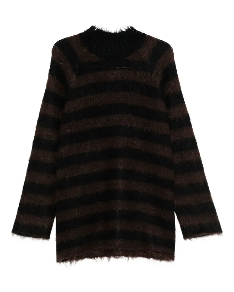 Undercover striped crew-neck sweater - Braun Braun