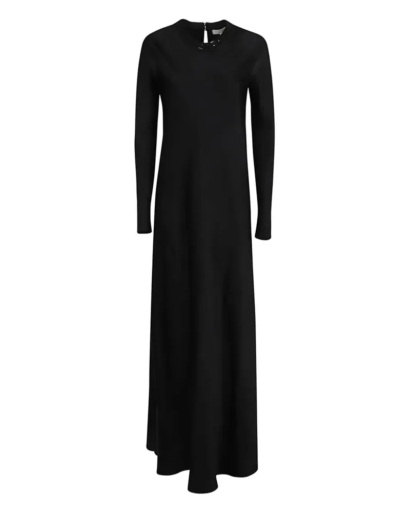 Antonelli Firenze Maxikleid mit Schlüssellochausschnitt - Schwarz Schwarz