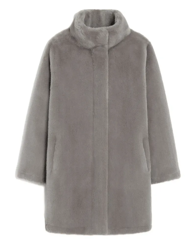 APPARIS Blair funnel-neck coat - Grau Grau