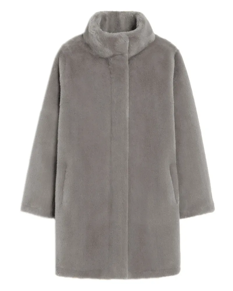 APPARIS Blair funnel-neck coat - Grau Grau