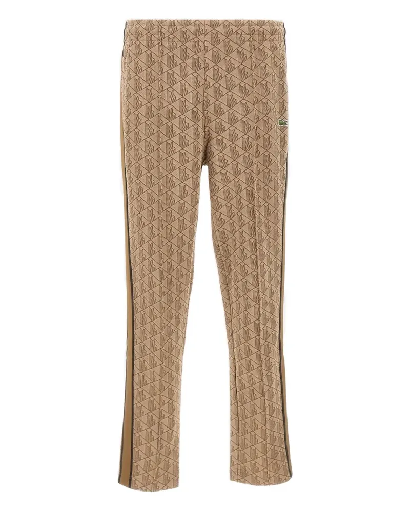 Lacoste Hose mit Monogramm - Braun Braun