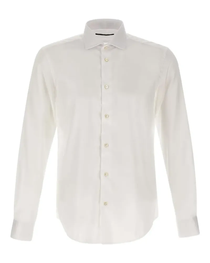 Brian Dales Hemd mit doppelten Manschetten - Weiß Weiß