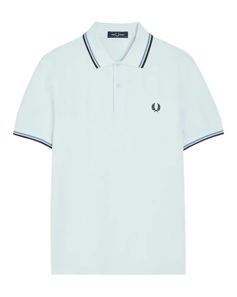 Fred Perry logo-detail polo shirt - Blau Blau