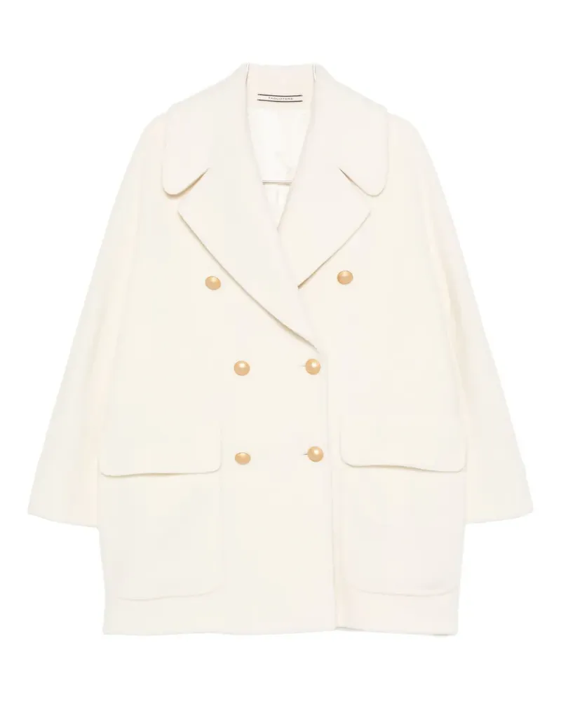 Tagliatore double-breasted coat - Nude Nude
