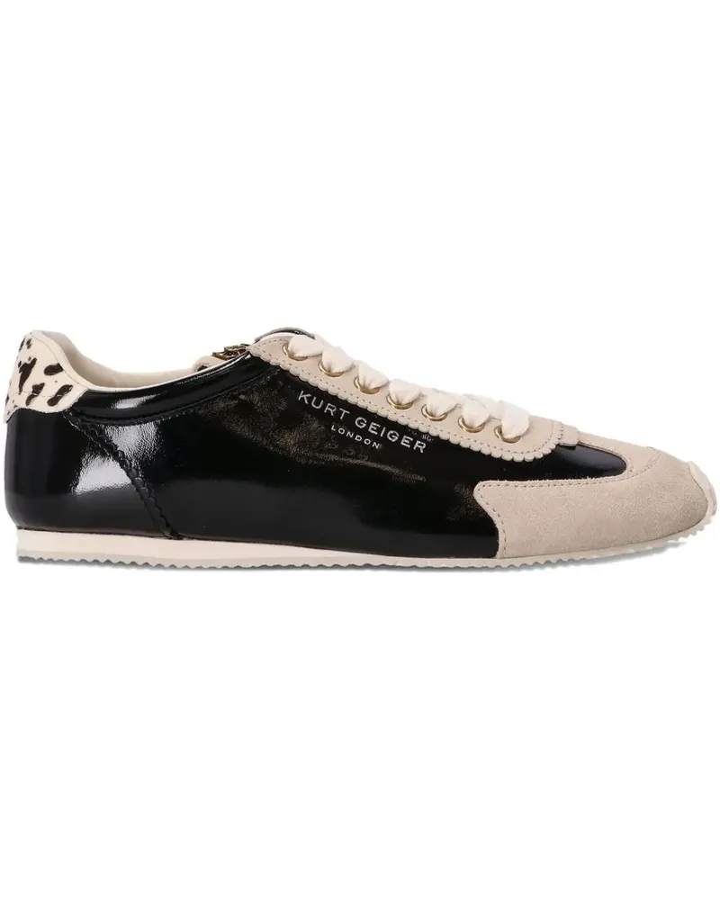 Kurt Geiger Sneakers aus Leder - Schwarz Schwarz