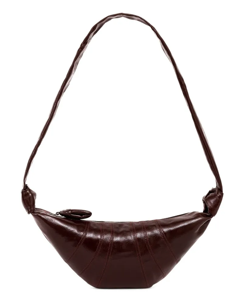 Christophe Lemaire Kleine Croissant Schultertasche - Braun Braun