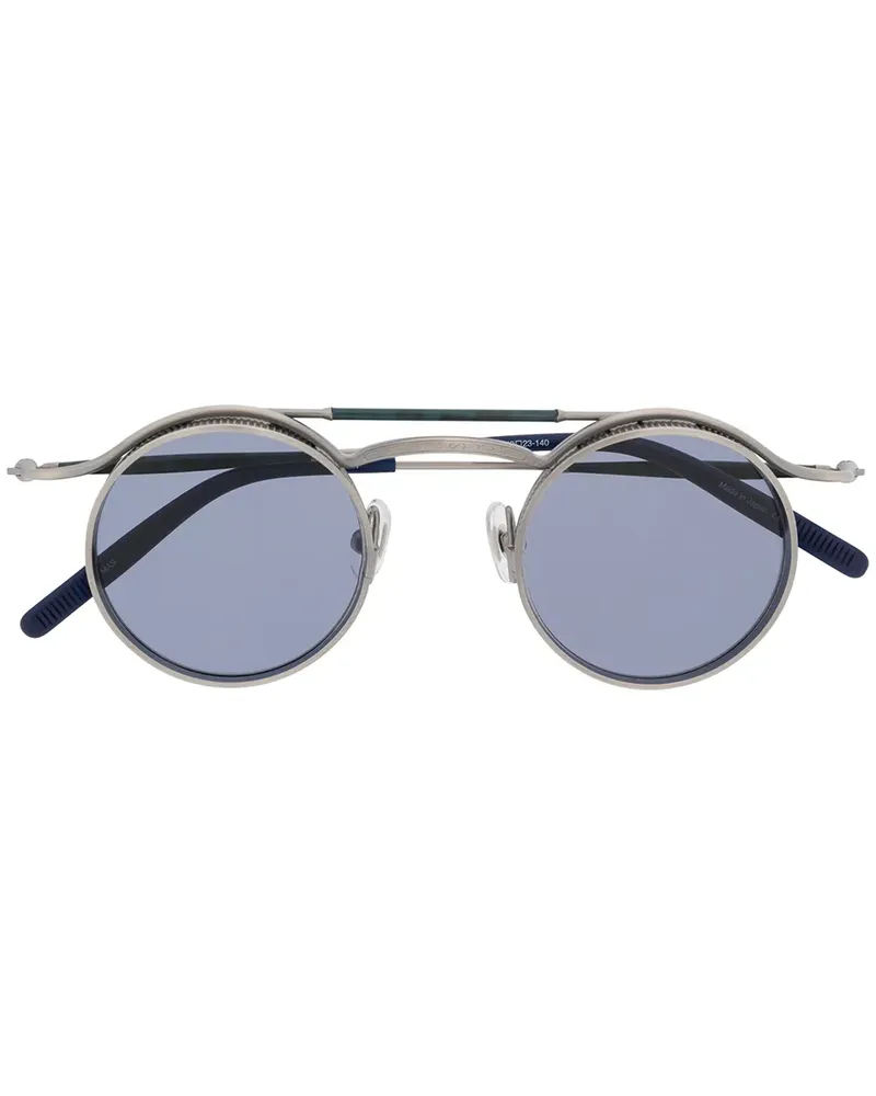 MATSUDA Runde '2903H' Sonnenbrille - Blau Blau