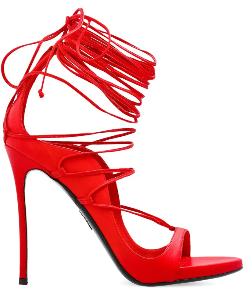 Dsquared2 x Vaquera Sandalen mit Schnürung 120mm - Rot Rot
