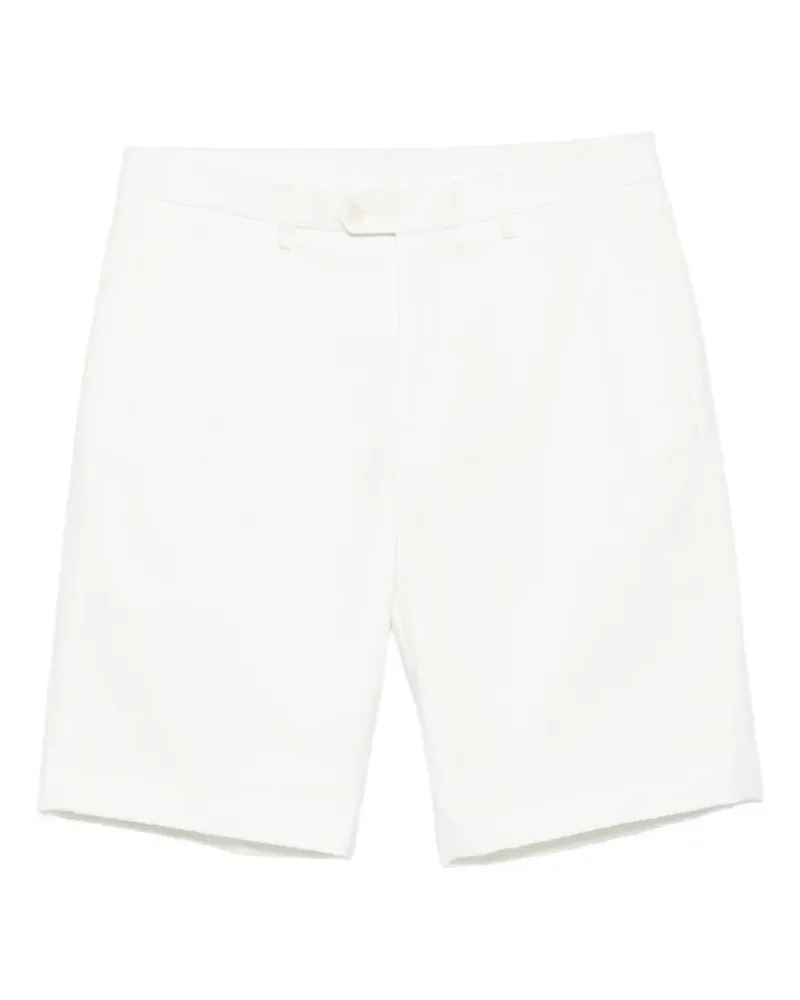 Etro belt-loop patterned shorts - Weiß Weiß