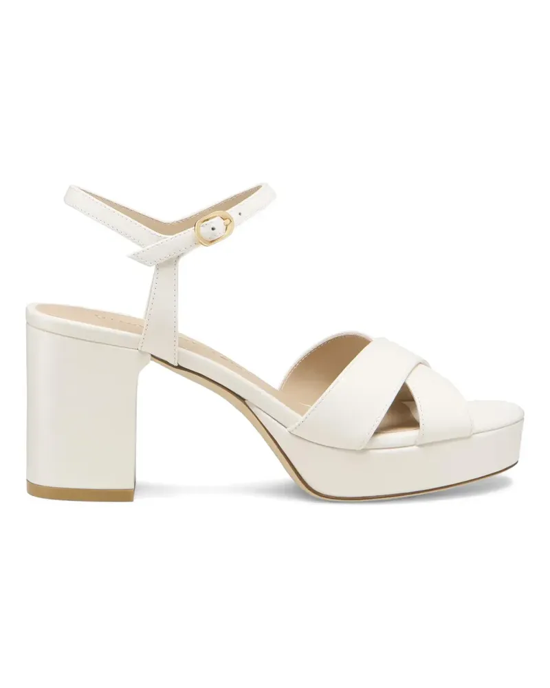 Stuart Weitzman Dayna platform sandals - Weiß Weiß