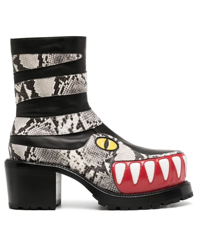 Walter van Beirendonck Viper Stiefel 70mm Mehrfarbig