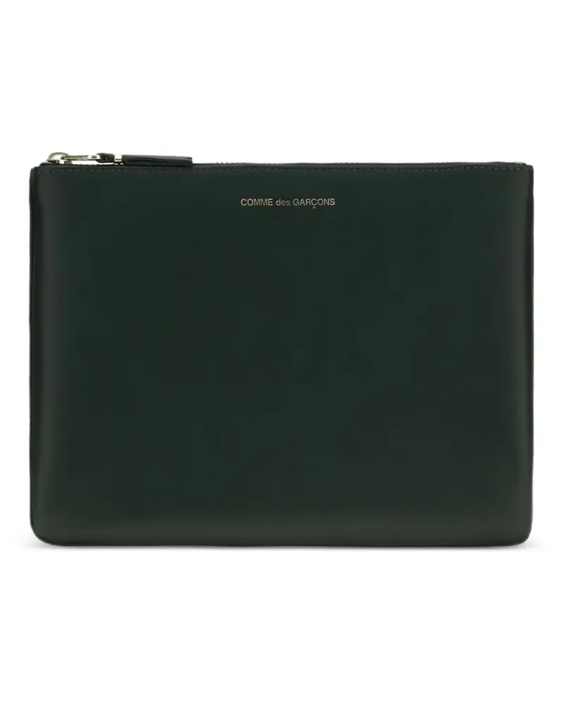 Comme des Garçons leather pouch bag - Grün Grün