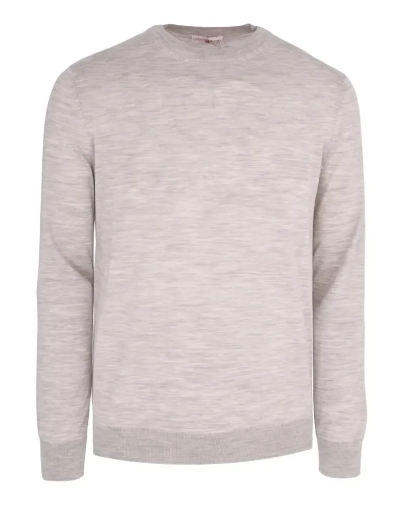 Luciano Barbera marl-effect wool sweater - Nude Nude