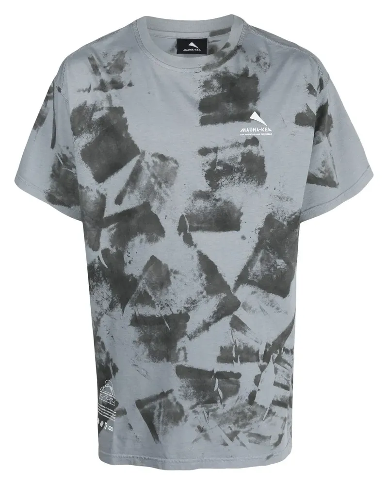 MAUNA KEA T-Shirt mit Logo-Print - Grau Grau