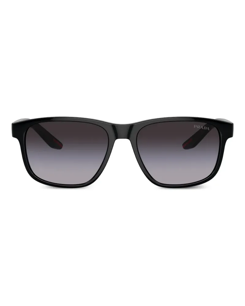 Prada rectangle-frame sunglasses - Schwarz Schwarz