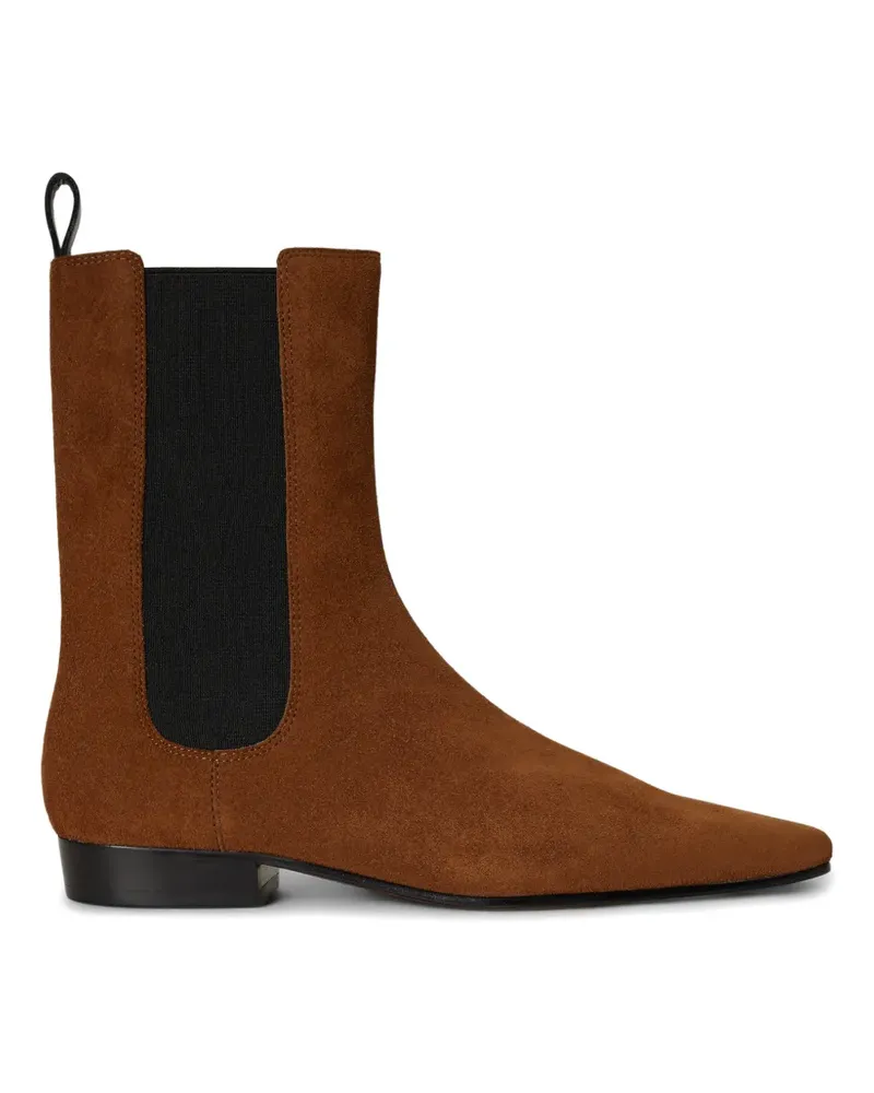 Ralph Lauren Chelsea-Boots mit Einsätzen - Braun Braun