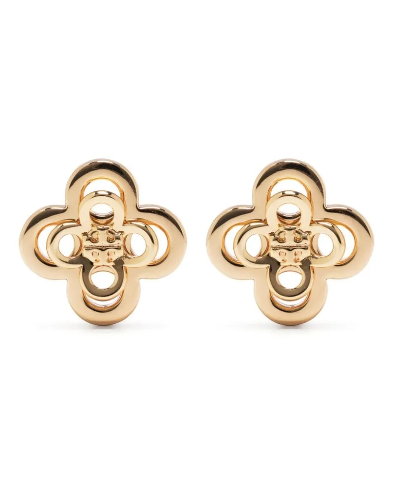 Tory Burch Kira Clover Ohrstecker - Gold Gold