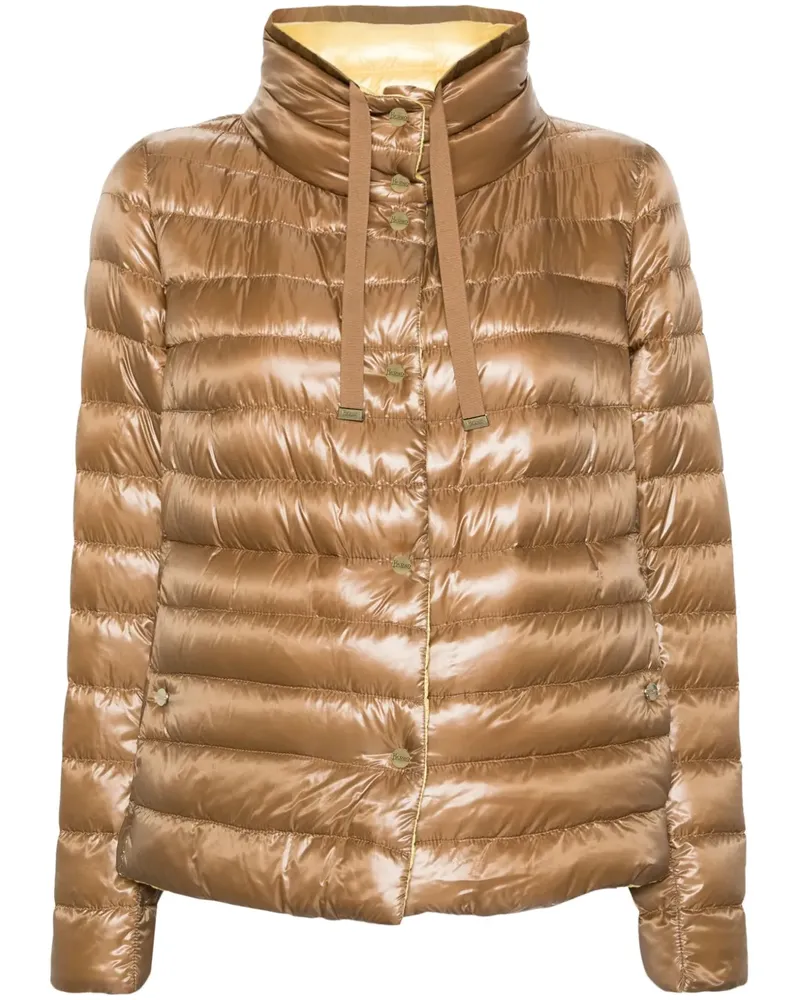 Herno Wendbare Steppjacke - Braun Braun