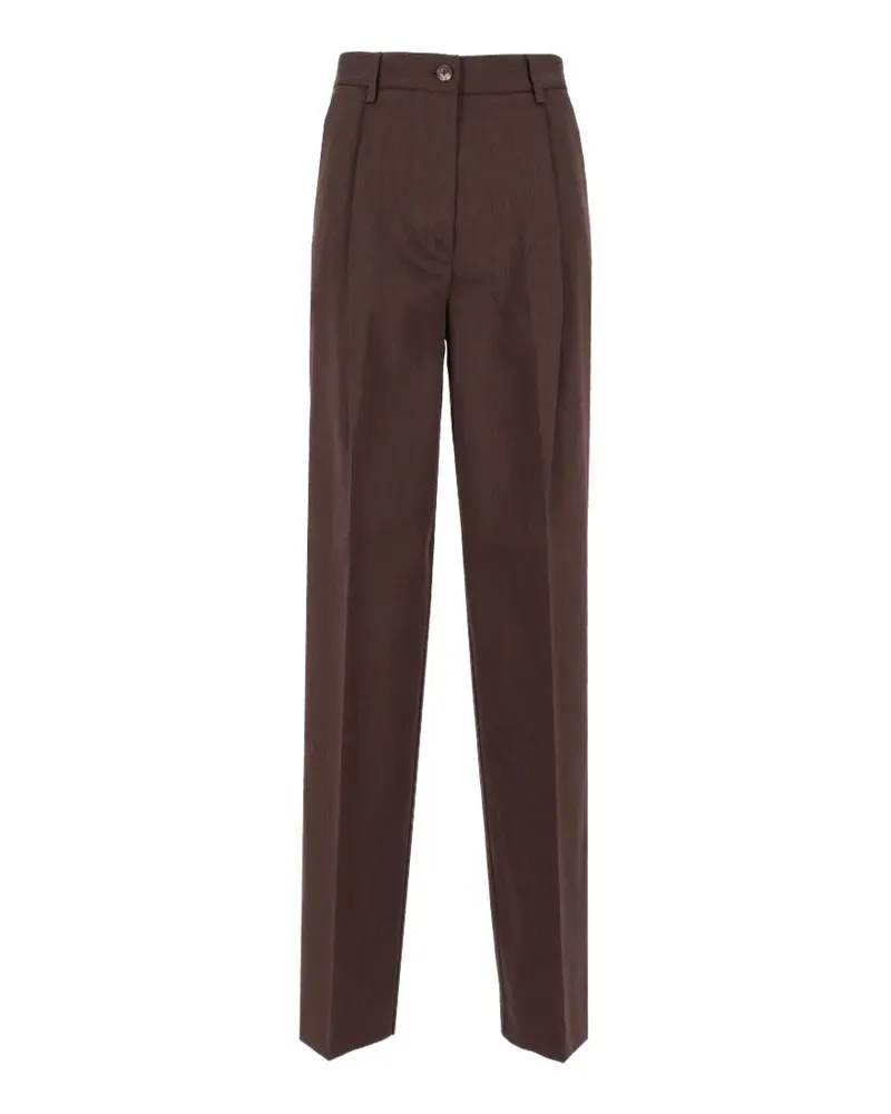 Mauro Grifoni straight-leg tailored trousers - Braun Braun
