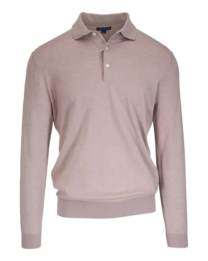 Peter Millar long-sleeve polo shirt - Nude Nude